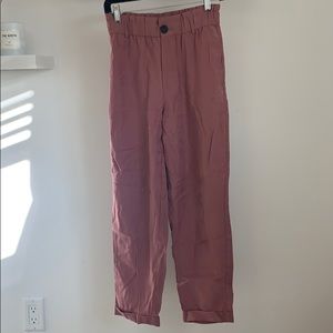 Zara | High wasted chinos